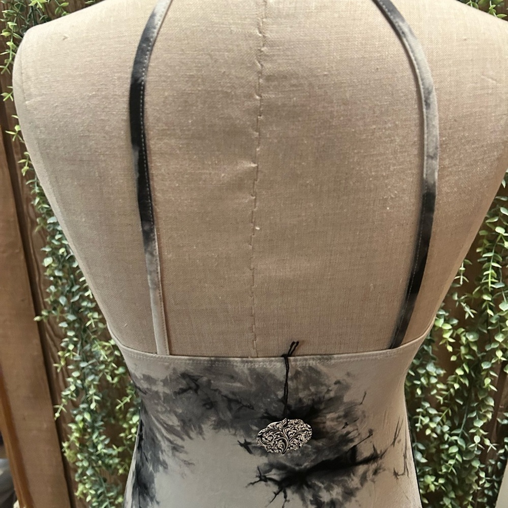 NWT Elegant Tie-Dye Maxi Dress - Picture 3 of 3
